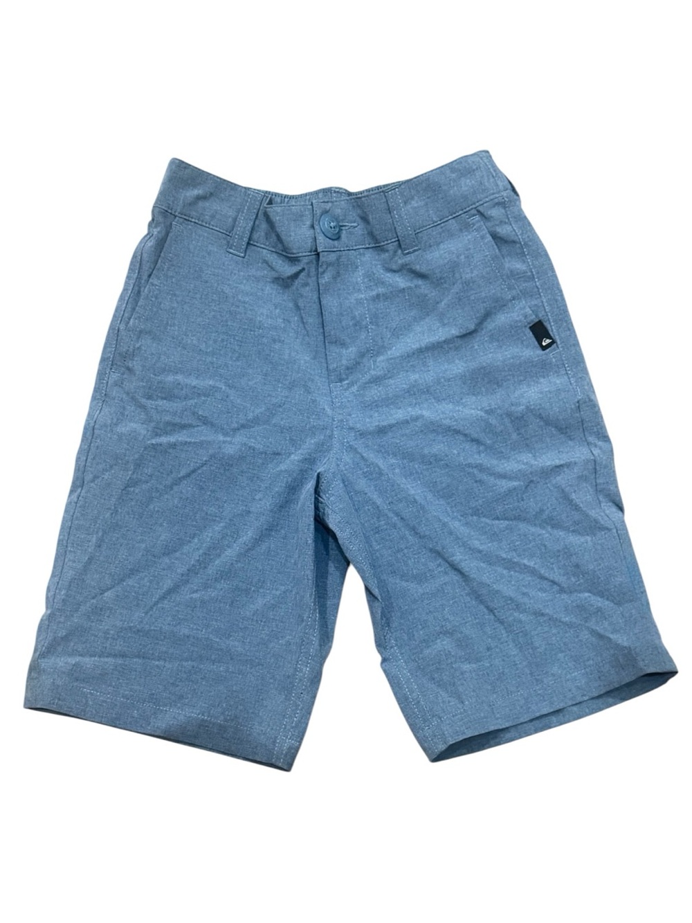 Boys Quiksilver heather blue hybrid shorts- Size 7